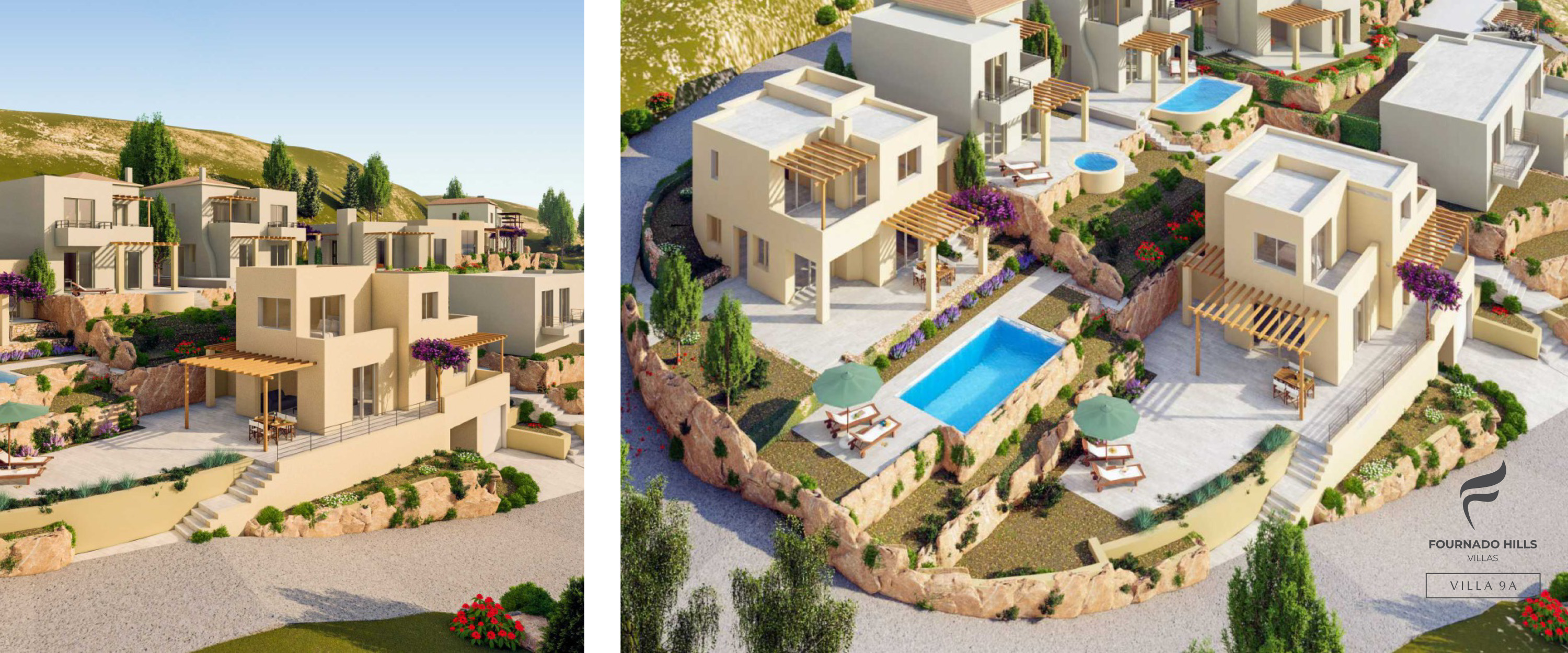 4 bedroom Villa -Fournado  at Chania - Platanias - Crete 